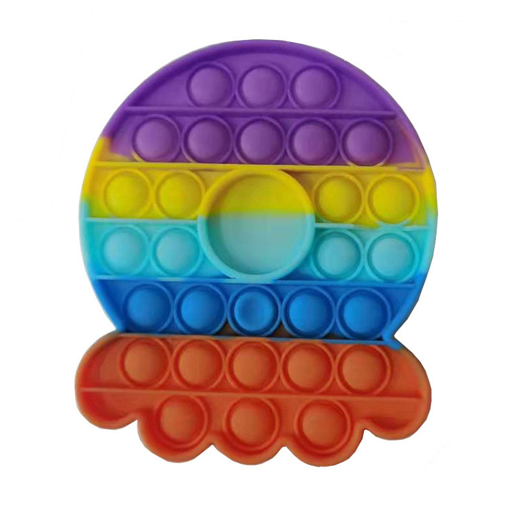 Push Bubble Fidget Sensory Toy Autism Special Needs Stress Reliever Toys Adult Kid Funny Toys Anti-Stress Fidget